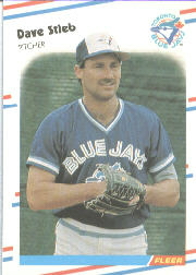 1988 Fleer Baseball Cards      123     Dave Stieb